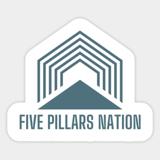 BIG - Five Pillars Nation Sticker